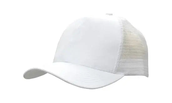 Headwear Mesh Back Breathable P/twill 3819 Caps X12 - 3819 Metro Workwear.